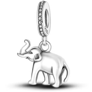 Berloque(Pingente) em prata elefante